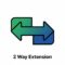 2 Way Extension