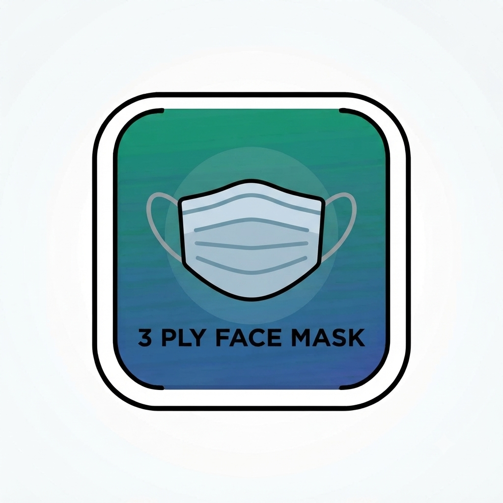 3 Ply Face Mask
