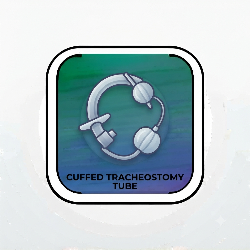 Cuffed Tracheostomy Tube