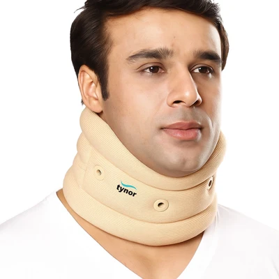 Tynor Cervical Collar Soft beige orthopaedic neck support