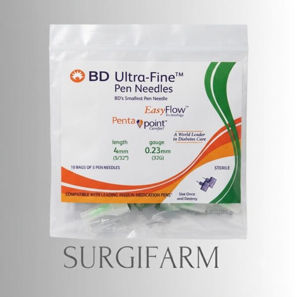 BD Nano™ Ultra-Fine™ Pen Needles 4 mm x 32G