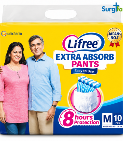 Lifree Adult Diaper Pants M in original product packaging