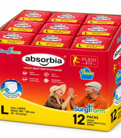 Absorbia Adult Tape Style Diaper L