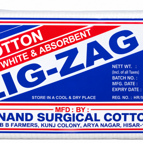 Absorbent Cotton Zigzag 300 Gm