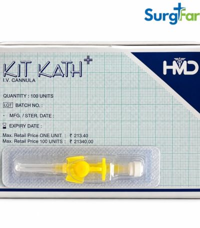 HMD Kitkath 24G I.V. Cannula