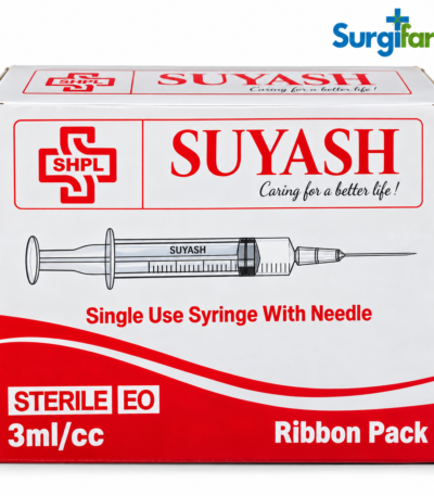 Suyash 3 mL Disposable Syringe
