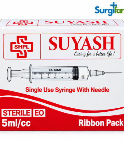 Suyash 5 mL Disposable Syringe