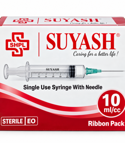 Suyash 10 mL Disposable Syringe