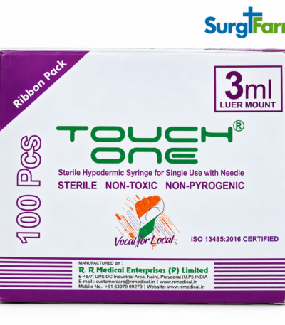 Touch One 3 mL Disposable Syringe