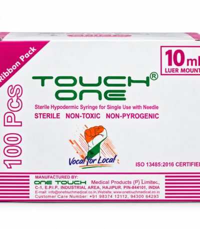 Touch One 10 mL Disposable Syringe