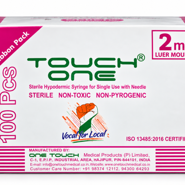 Touch One 2 mL Disposable Syringe