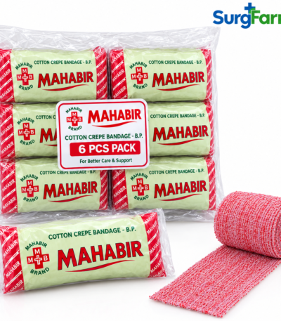 Mahabir Crepe Bandage 6 Inch