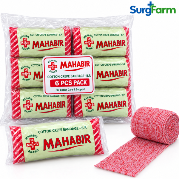 Mahabir Crepe Bandage 6 Inch