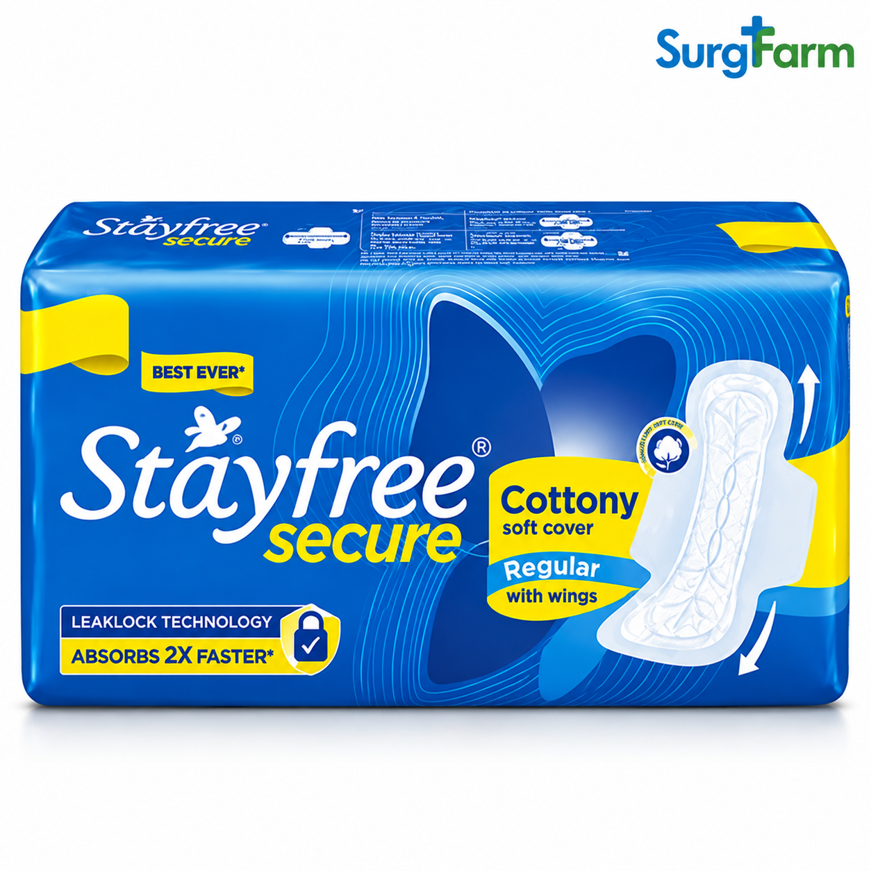 ChatGPT Image Sep 26, 2026, 12_28_59 AM Stayfree Secure Cottony Regular Pads – 18 Pads
