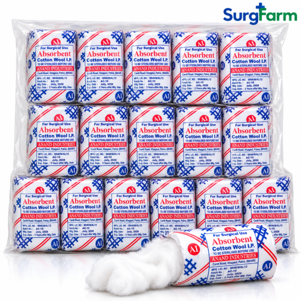 Absorbent Surgical Cotton Roll