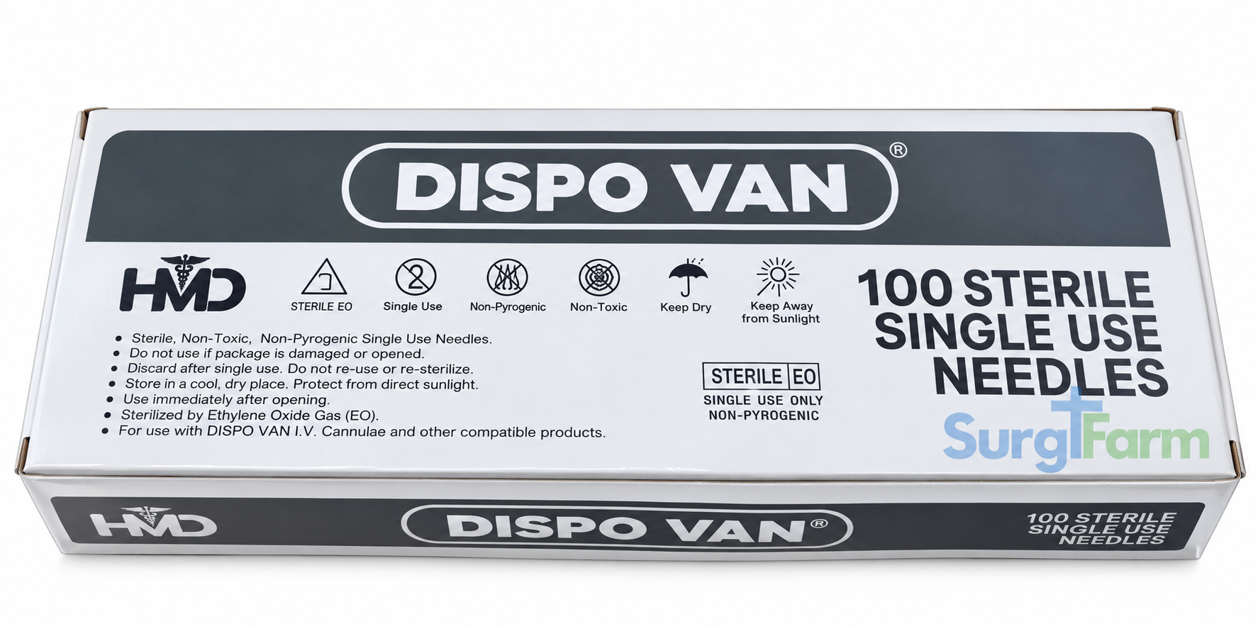 DISPO VAN Sterile Needle Packaging Dispovan Needle 22G