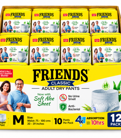 Friends Adult Diaper Pant M – Pack of 120