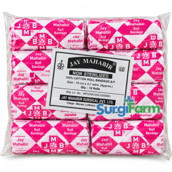 Jai Mahabir Cotton Bandage 4 Inch