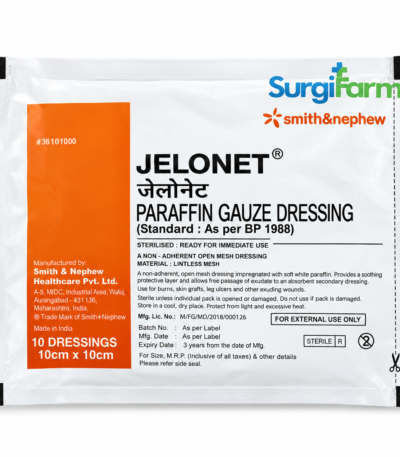 JELONET Paraffin Gauze Dressing – Pouch Pack