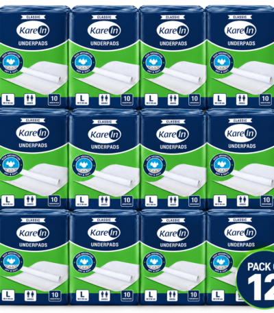 Kare Med Underpads in original product packaging