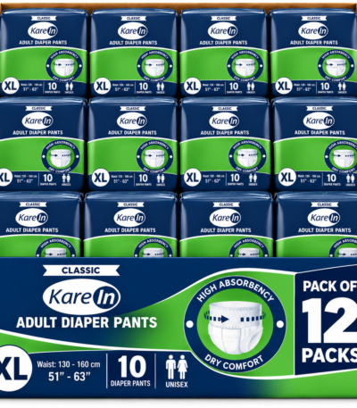 Kare Med Comfort Adult Diaper Pants – Extra Large – Pack of 120