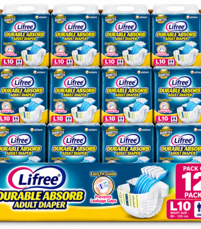 Lifree Adult Diaper Pants in original product packaging