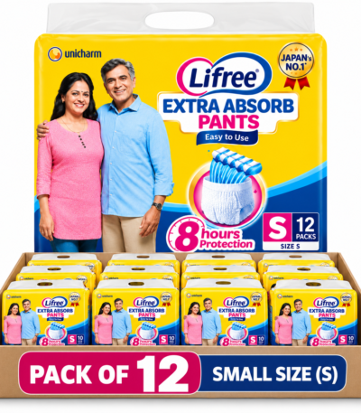 Lifree Adult Diaper Pants S in original product packaging