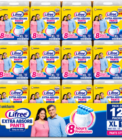 Lifree Adult Diaper Pants XL in original product packaging