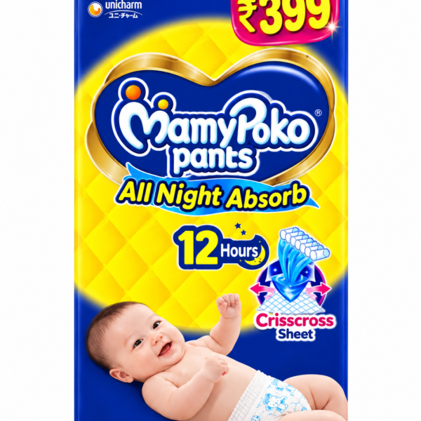 MamyPoko Pants baby diapers available in NB S M L and XL sizes