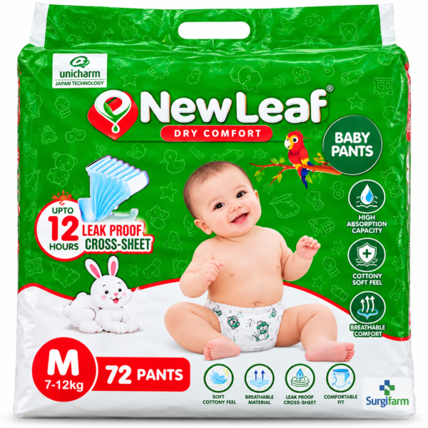 Newleaf Baby Diaper Pants Medium M