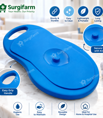 Mclean Premium Bed Pan for bedside patient care