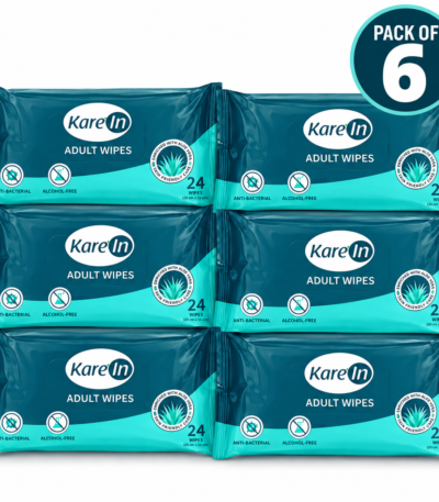 KareIn Bed Bath Wipes adult body-cleansing wet wipes