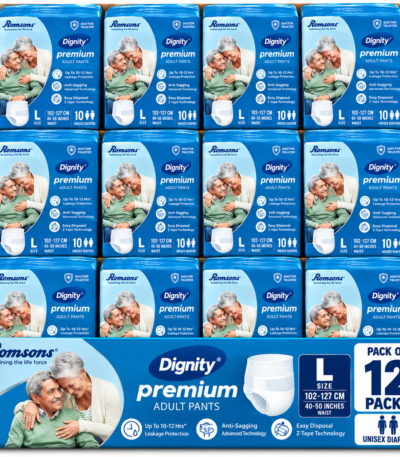 DIGNITY Premium Pant Style Adult Diapers pack