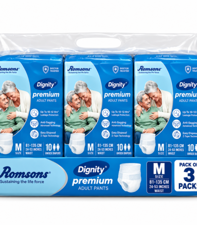 DIGNITY Premium Pant Style Adult Diapers – M