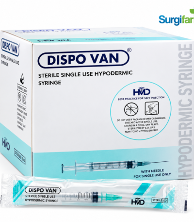 Dispovan 5 ml Disposable Syringe