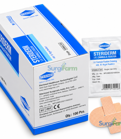 Sterimed Steriderm IV Cannula Fixation Dressing