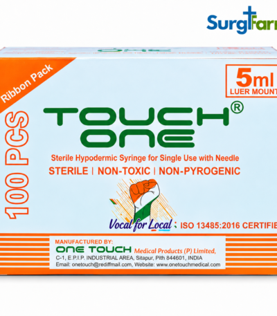 Touch One 5 mL Disposable Syringe