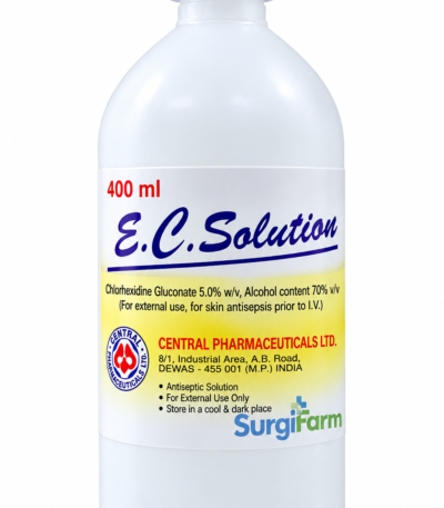 E.C. Solution 400 ml – Chlorinated Lime & Boric Acid Solution