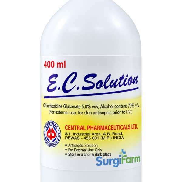 E.C. Solution 400 ml – Chlorinated Lime & Boric Acid Solution
