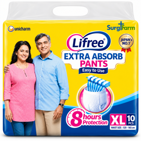 Lifree Adult Diaper Pants XL in original product packaging