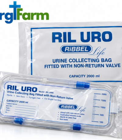 Ribbel Urine Collection Bag – 2000 mL