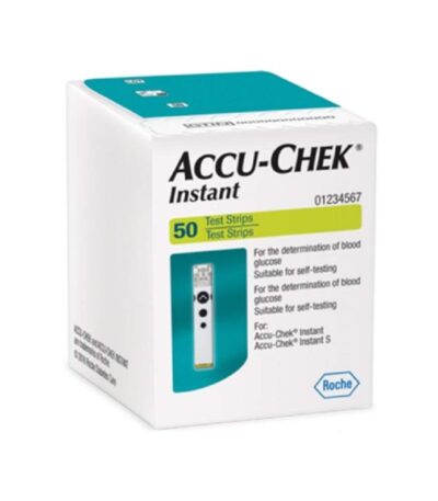 Accu-Chek Instant Test Strips 50 pack for Instant and Instant S glucometers