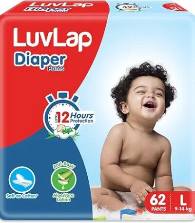 vLap Baby Diaper Pants L62 Large Size 62 Pieces