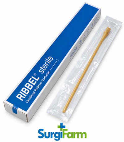 Ribbel Foley Catheter 2-Way 16 Fr – Latex Rubber