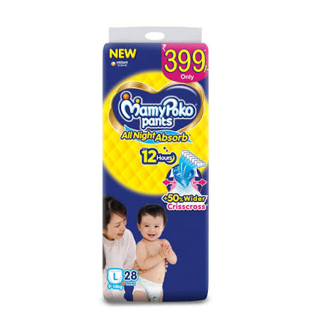 MamyPoko Pants Large L baby diapers