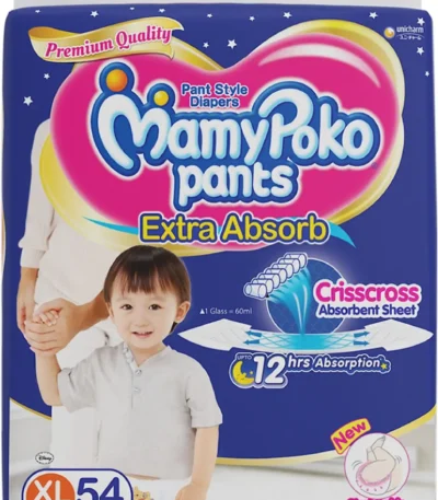 MamyPoko Pants Extra Absorb XL 54 Pieces Baby Diapers