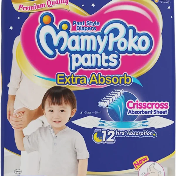 MamyPoko Pants Extra Absorb XL 54 Pieces Baby Diapers