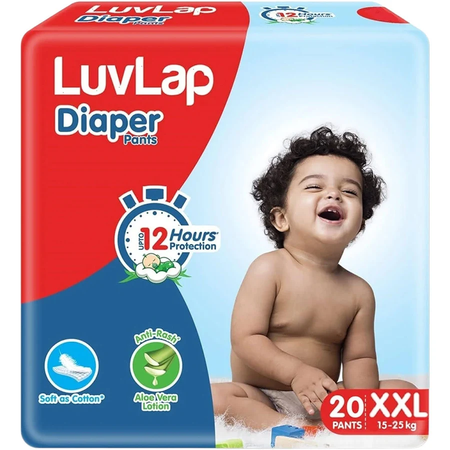 Luvlap Diaper Pants XXL 20 Pcs with Aloe Vera
