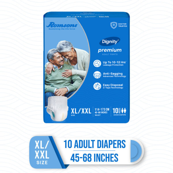 DIGNITY Premium Pant Style Adult Diapers – xl-aal